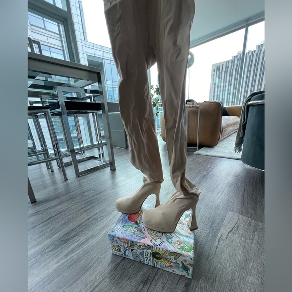 Pantalones Platform Boots - Natural/Nude - Picture 7 of 7